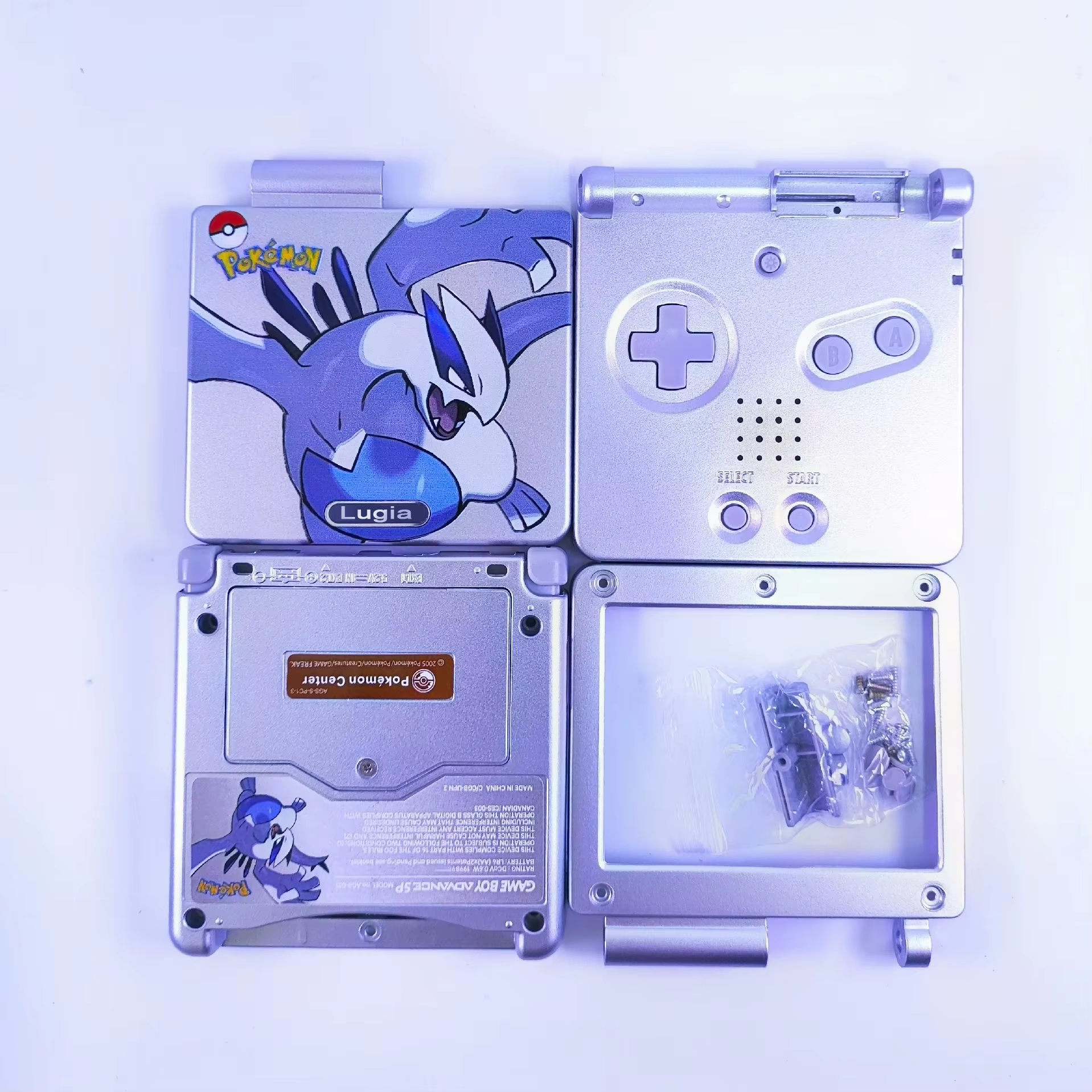 GBA SP Packaging and Shell Set – Model Kit Lugia recenzja i cena