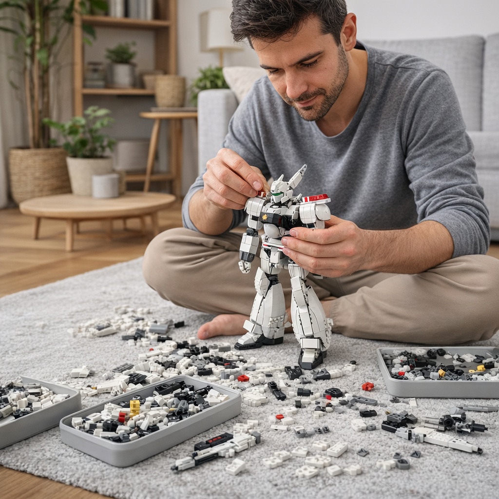 MOC Mecha Robot Building Block – Model Kit Mecha recenzja i cena