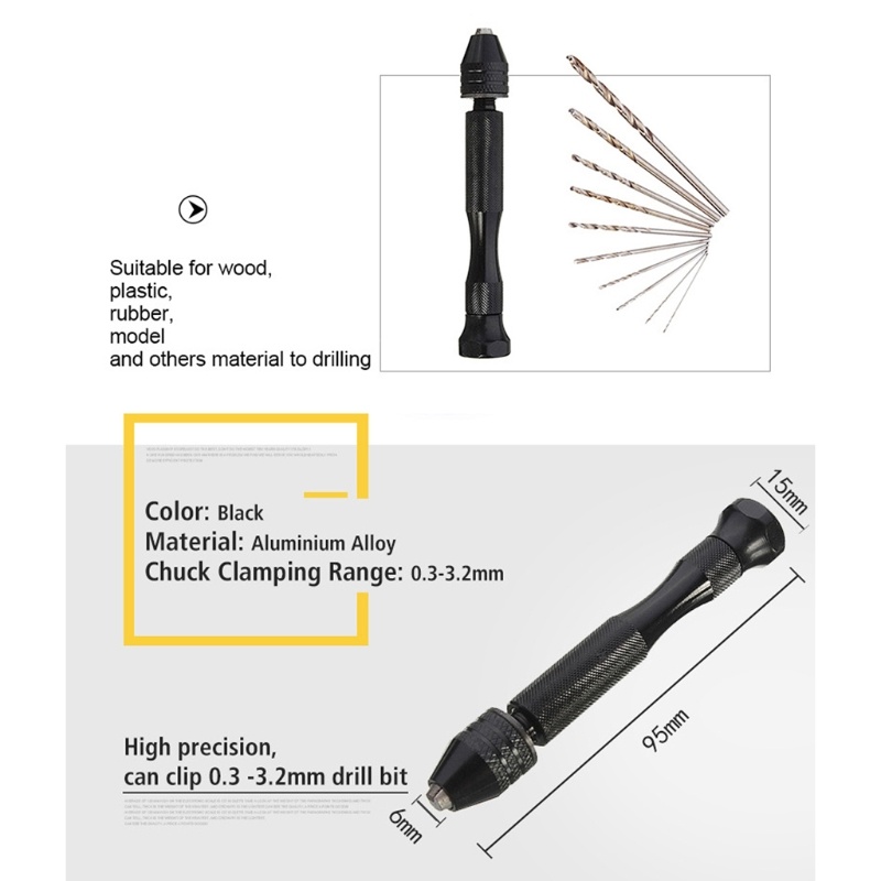 Micro Mini Hand Drill Bits Set – Pin Vice Micro recenzja i cena