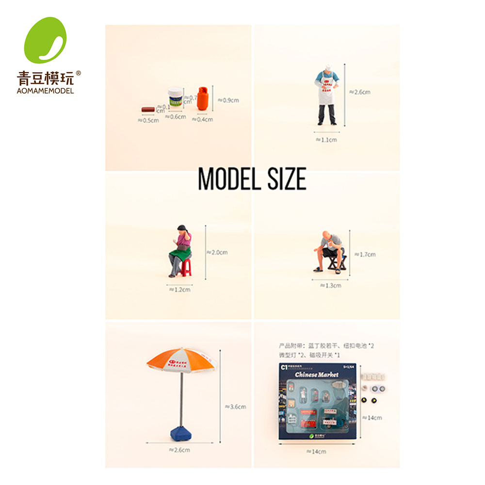1/64 Night market s Model Kit- – Model Kit Toy recenzja i cena