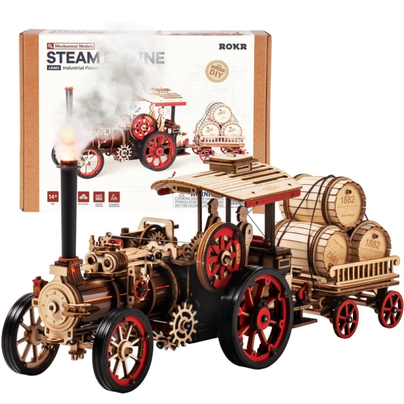 Robotime Rokr Car Model Buildi – Model Kit Locomotive recenzja i cena