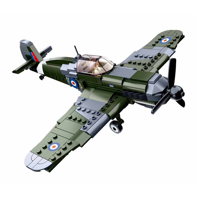 290pcs 0712 WW2 Military Spitf – Model Kit Spitfire recenzja i cena