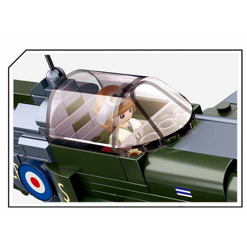 290pcs 0712 WW2 Military Spitf – Model Kit Spitfire recenzja i cena