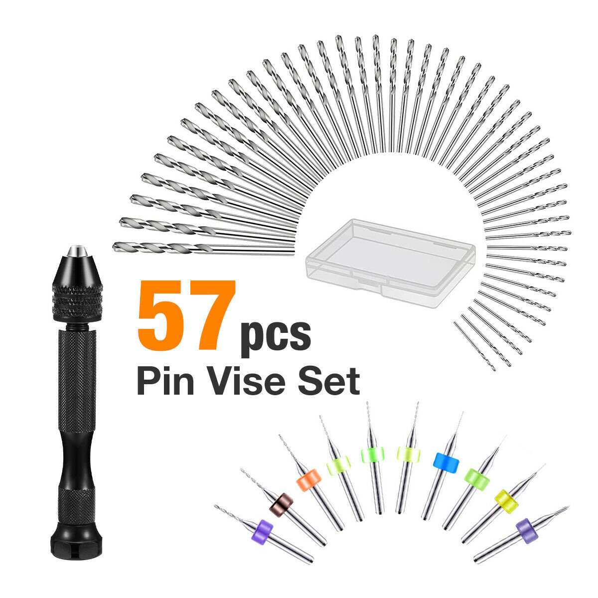 57 Pcs Alloy Steel Pin Vise Ha – Pin Vice Micro recenzja i cena