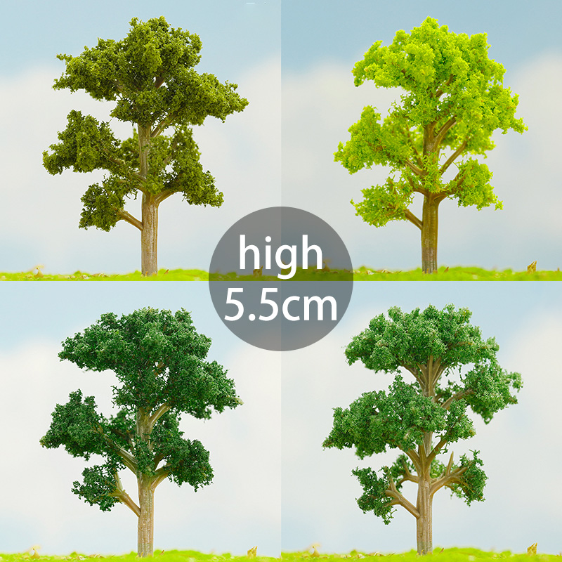 10pcs 5.5CM Trees Model Train  – Model Kit Locomotive recenzja i cena