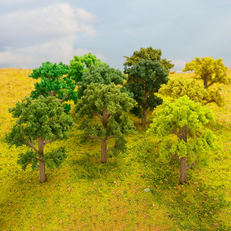 10pcs 5.5CM Trees Model Train  – Model Kit Locomotive recenzja i cena