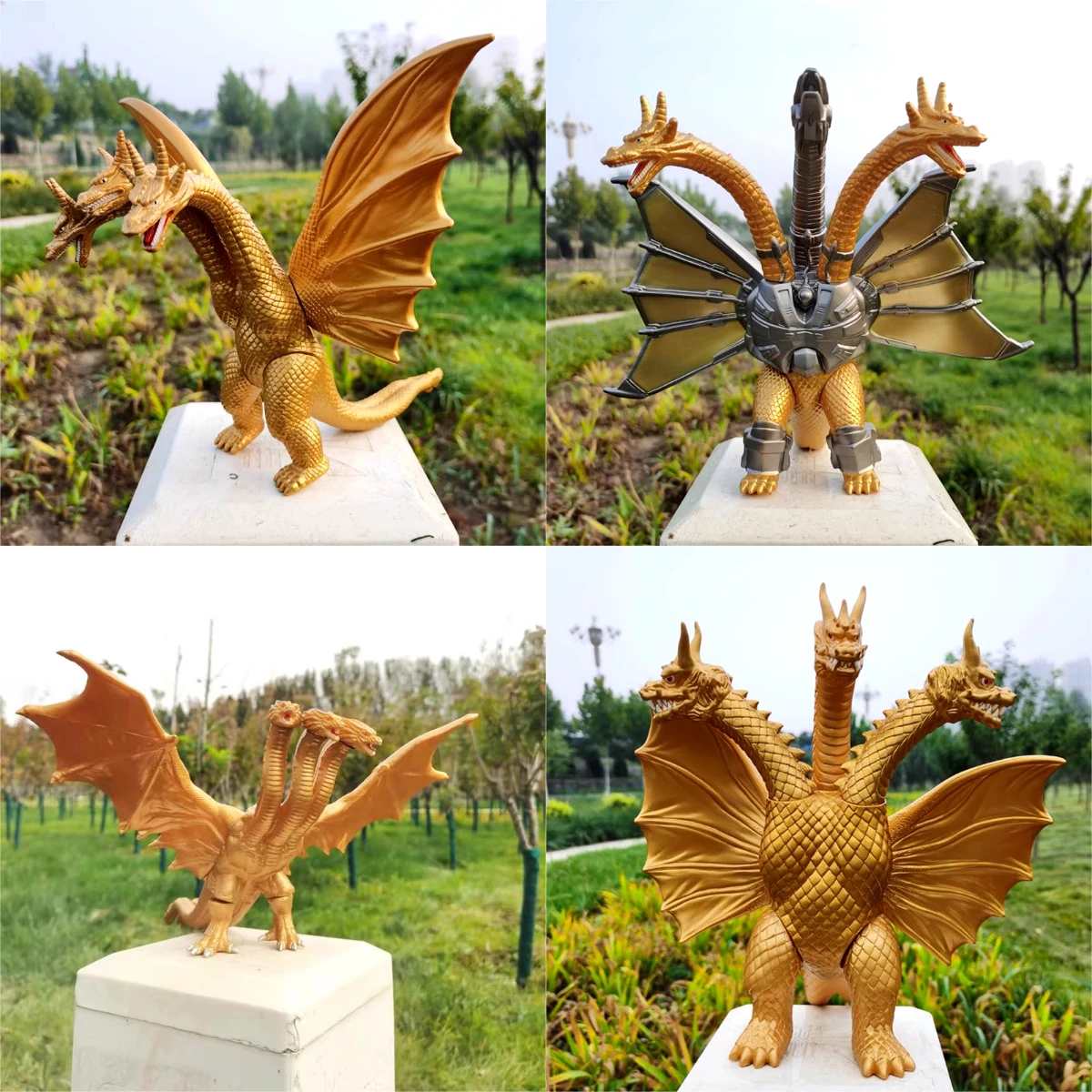 Large size three headed dragon – Model Kit Vs Action Figure recenzja i cena