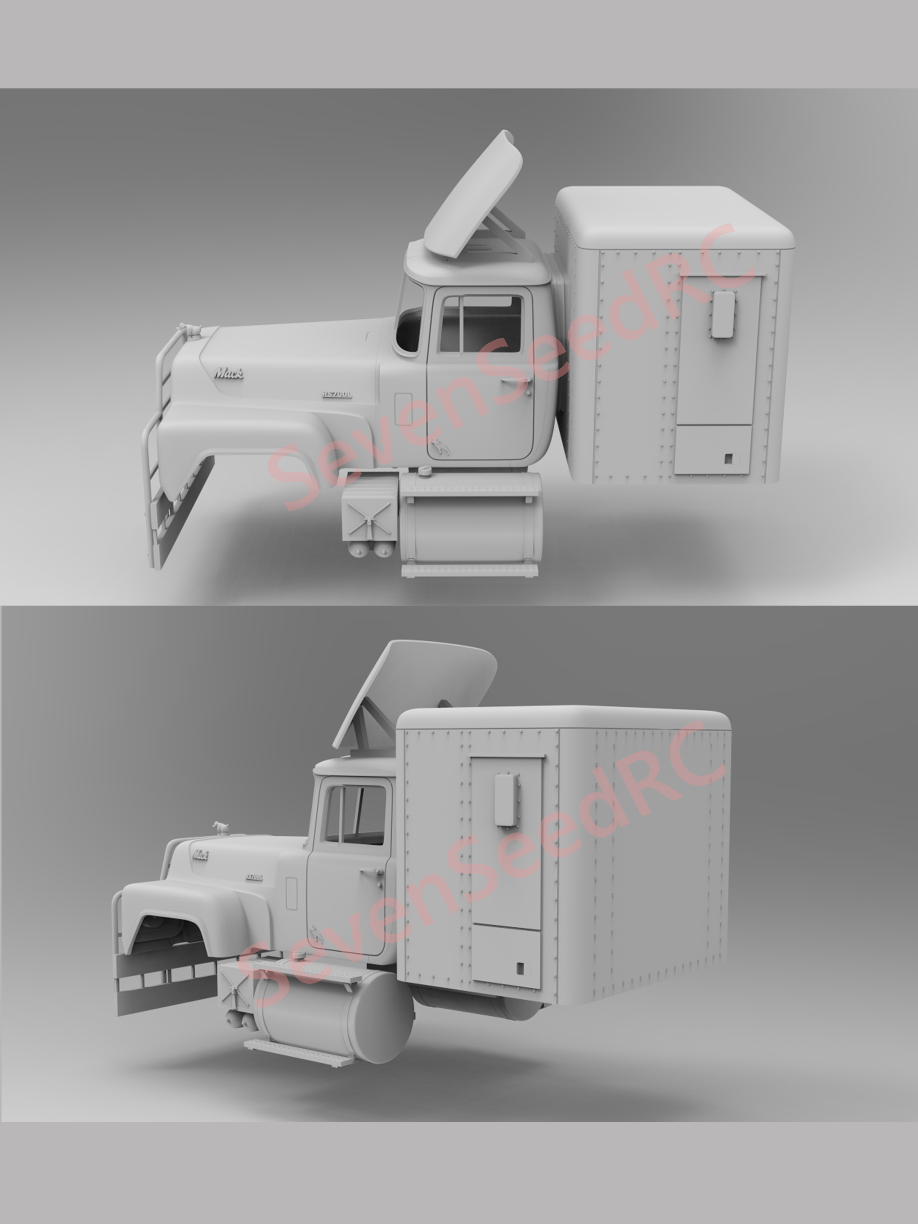 3d Print Truck Cab Kit MACK RS – Model Kit Jdm recenzja i cena