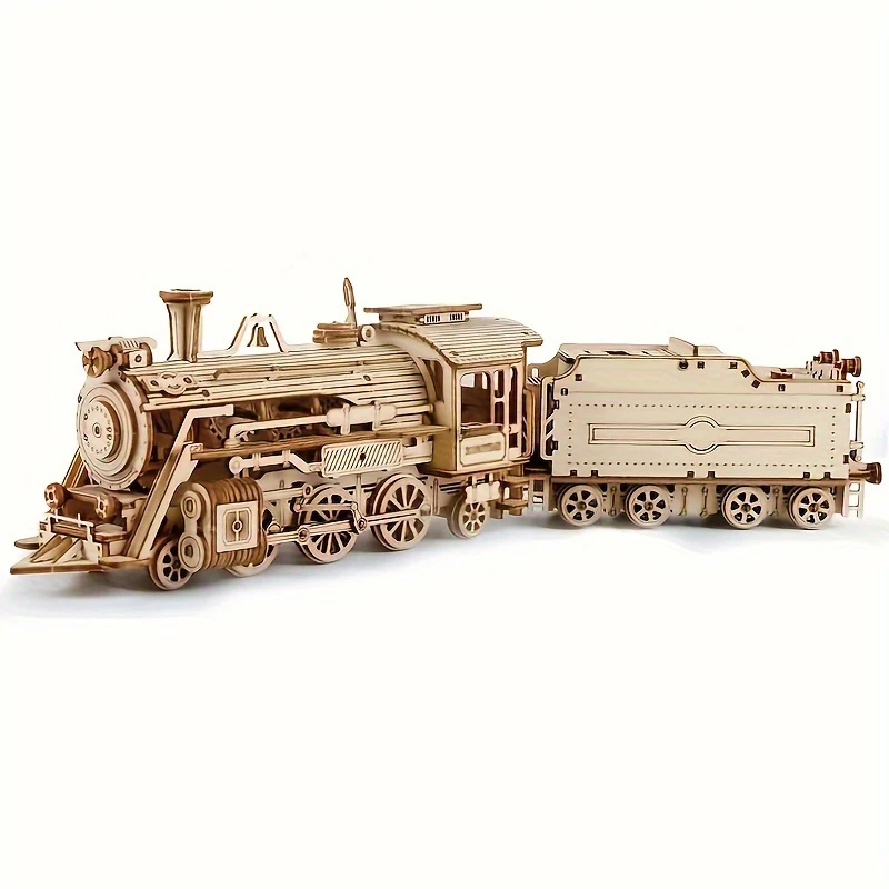 Locomotive 3D Wooden Puzzle Sc – Model Kit Locomotive recenzja i cena