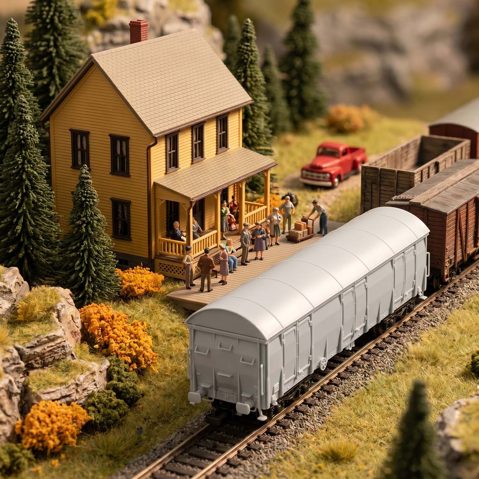 Evemodel HO Scale 1:87 Blank U – Model Kit Lugia recenzja i cena