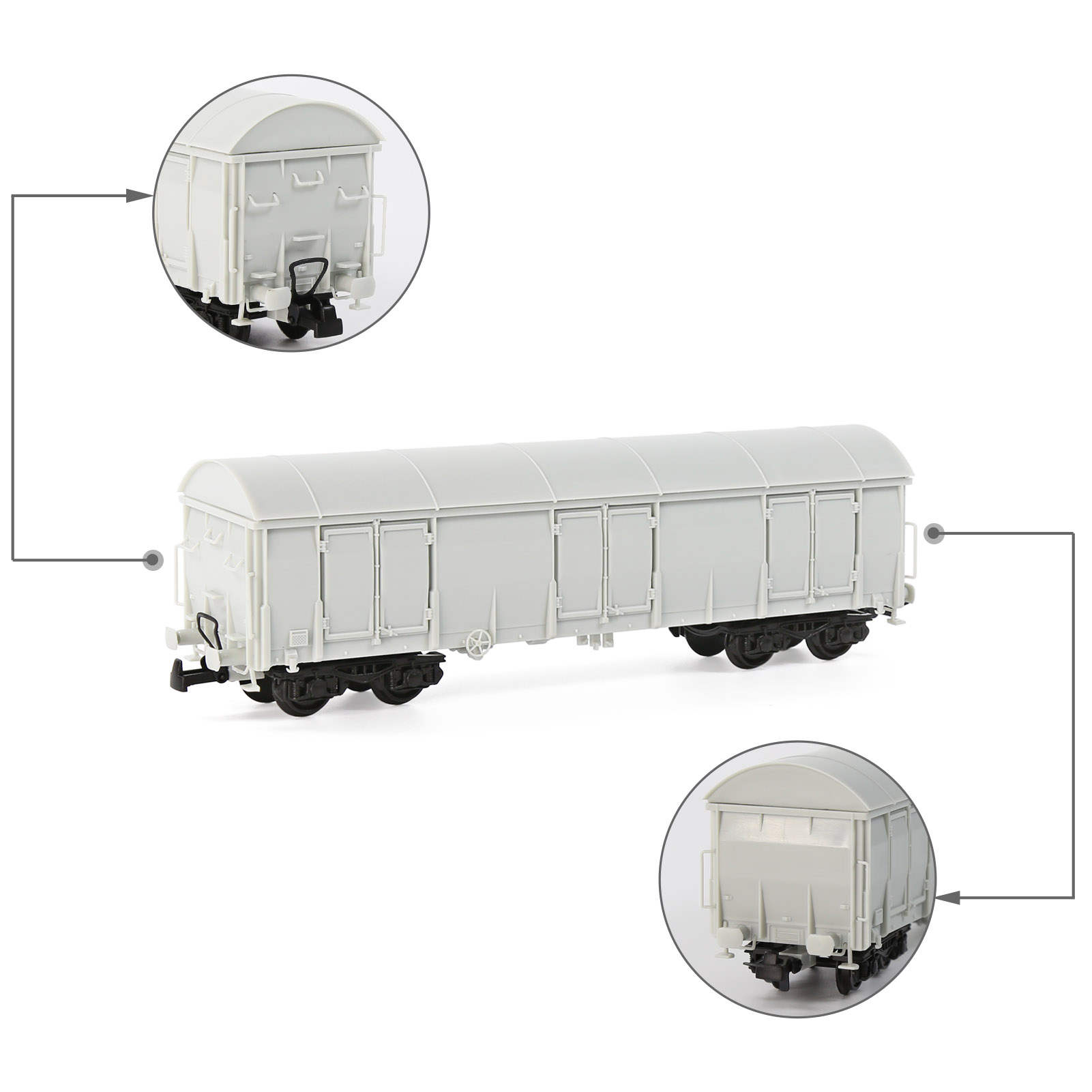 Evemodel HO Scale 1:87 Blank U – Model Kit Lugia recenzja i cena