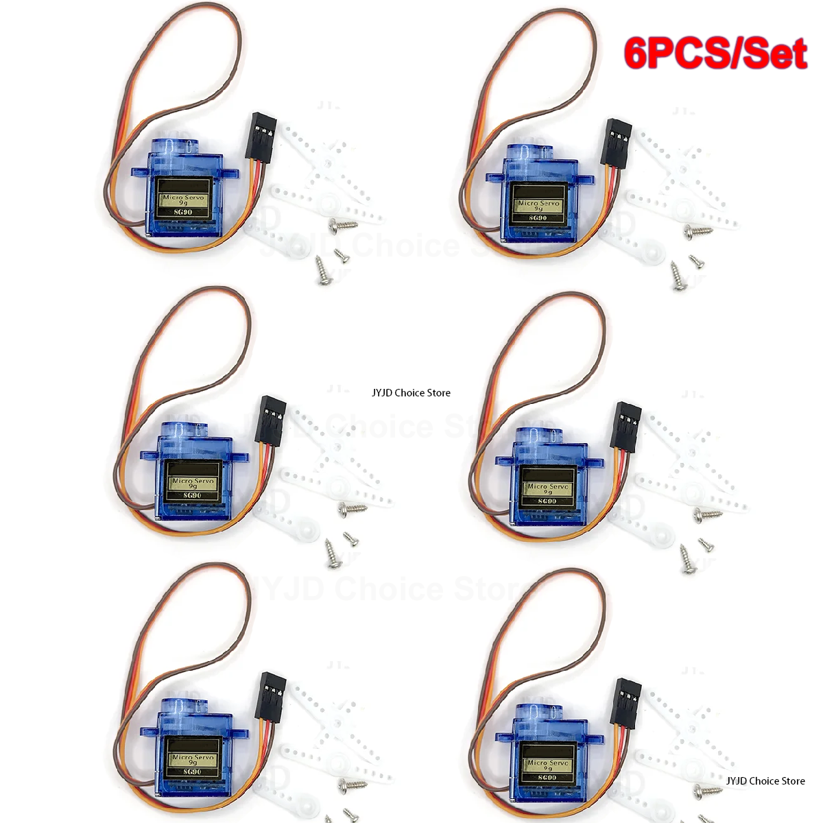 6pcs Sg90 9g Micro Servo Motor – Model Kit Airplane recenzja i cena