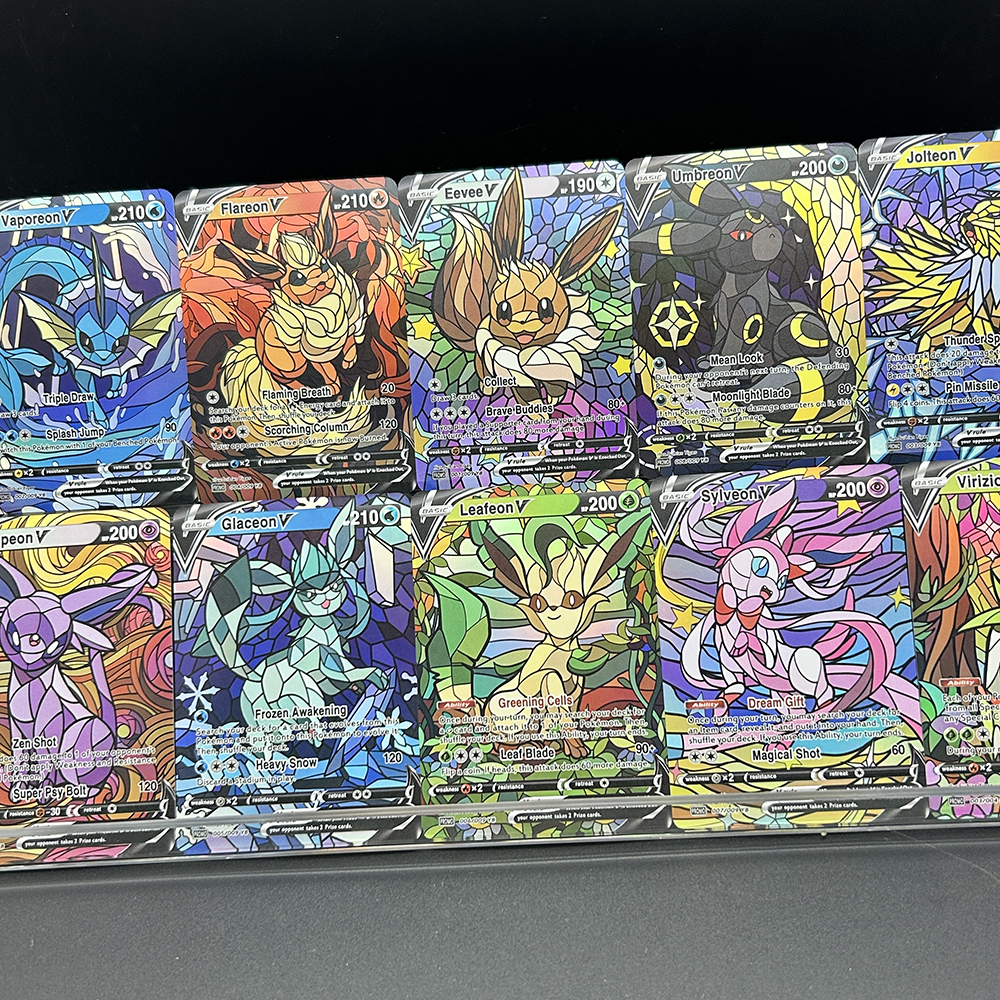 10Pcs/set Diy PTCG Eevee Umbre – Model Kit Umbreon recenzja i cena