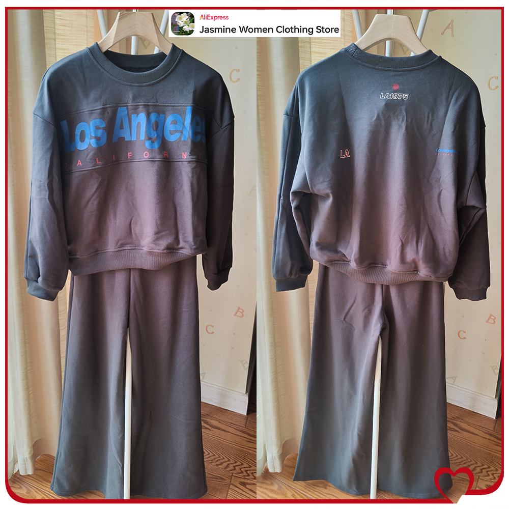 Women Dark Gray Sports Suit Jo – Wash Effect Set recenzja i cena