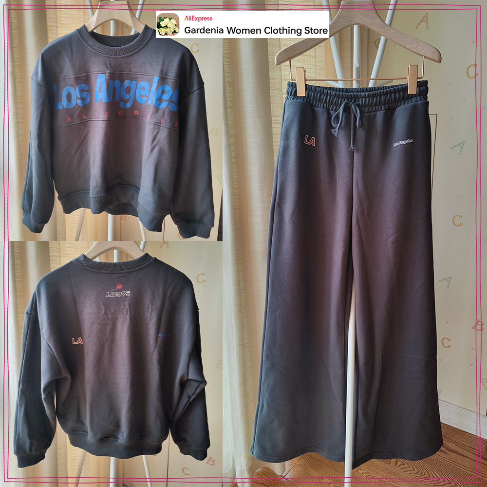 Women Dark Gray Sports Suit Jo – Wash Effect Set recenzja i cena