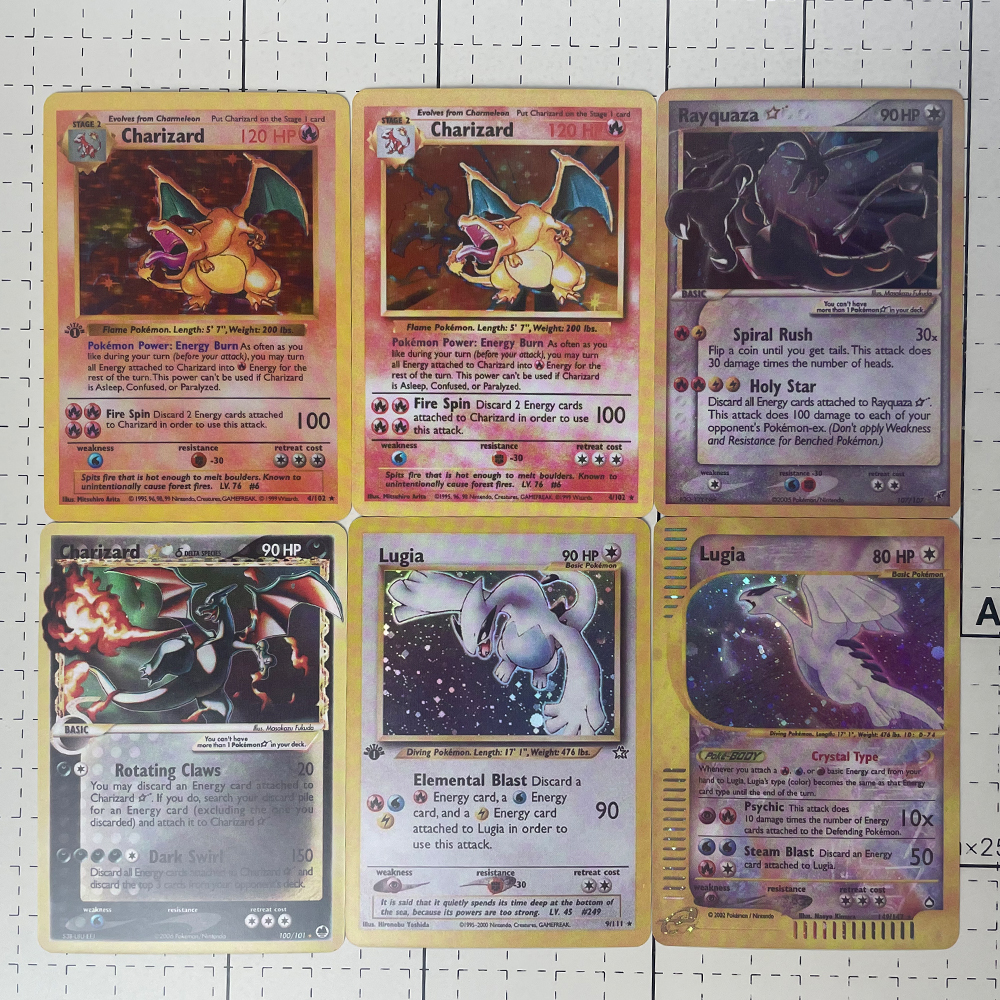 6Pcs/set DIY PTCG Collection C – Model Kit Lugia recenzja i cena