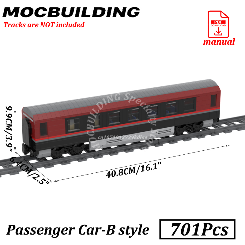 RJ Train Engine Model MOC Buil – Model Kit Engine recenzja i cena